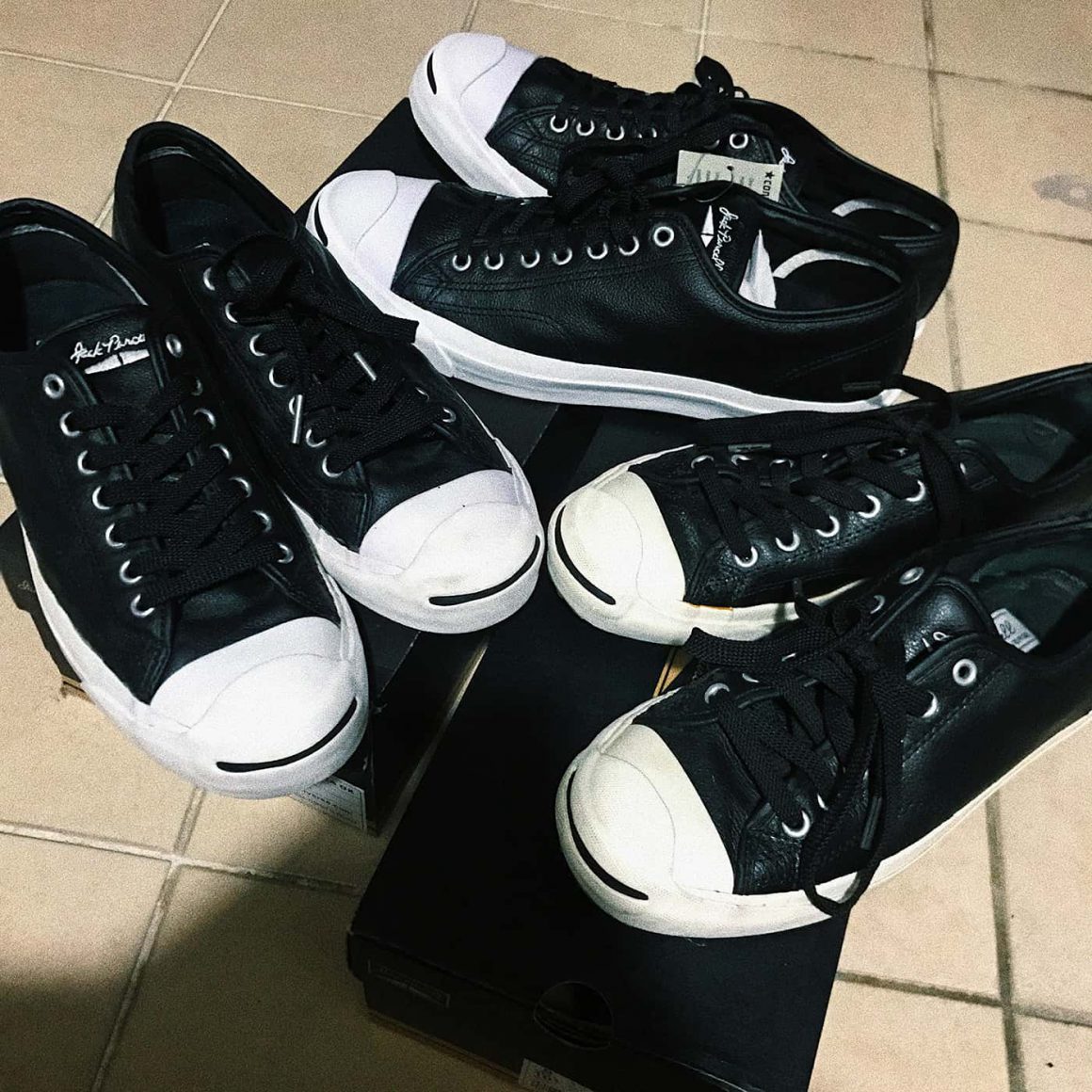 컨버스 잭퍼셀 레더