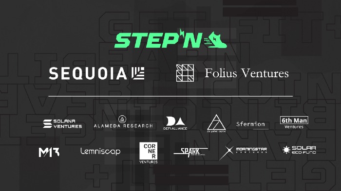 세콰이어캐피탈과 Folius 벤처스 주도의 투자 유치 STEPN Investors