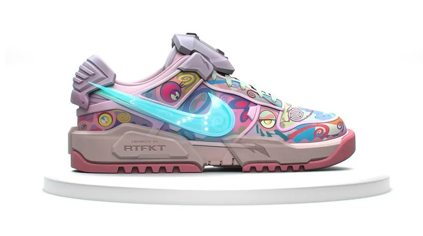 RTFKT x Nike DUNK NFT-Takashi Murakami Design