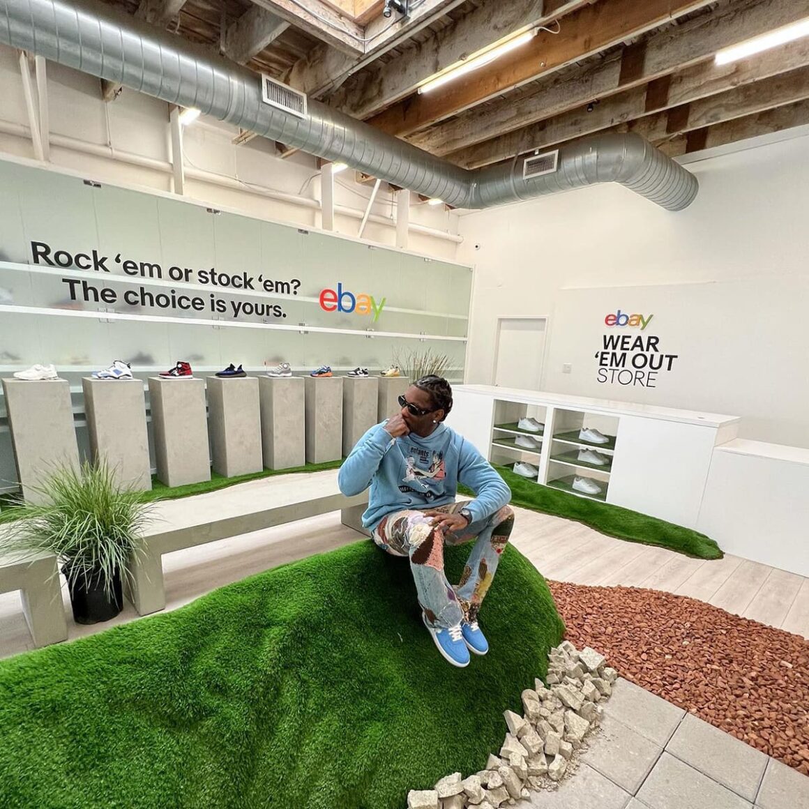 이베이의 스니커즈 팝업 스토어 eBay Wear ‘Em Out