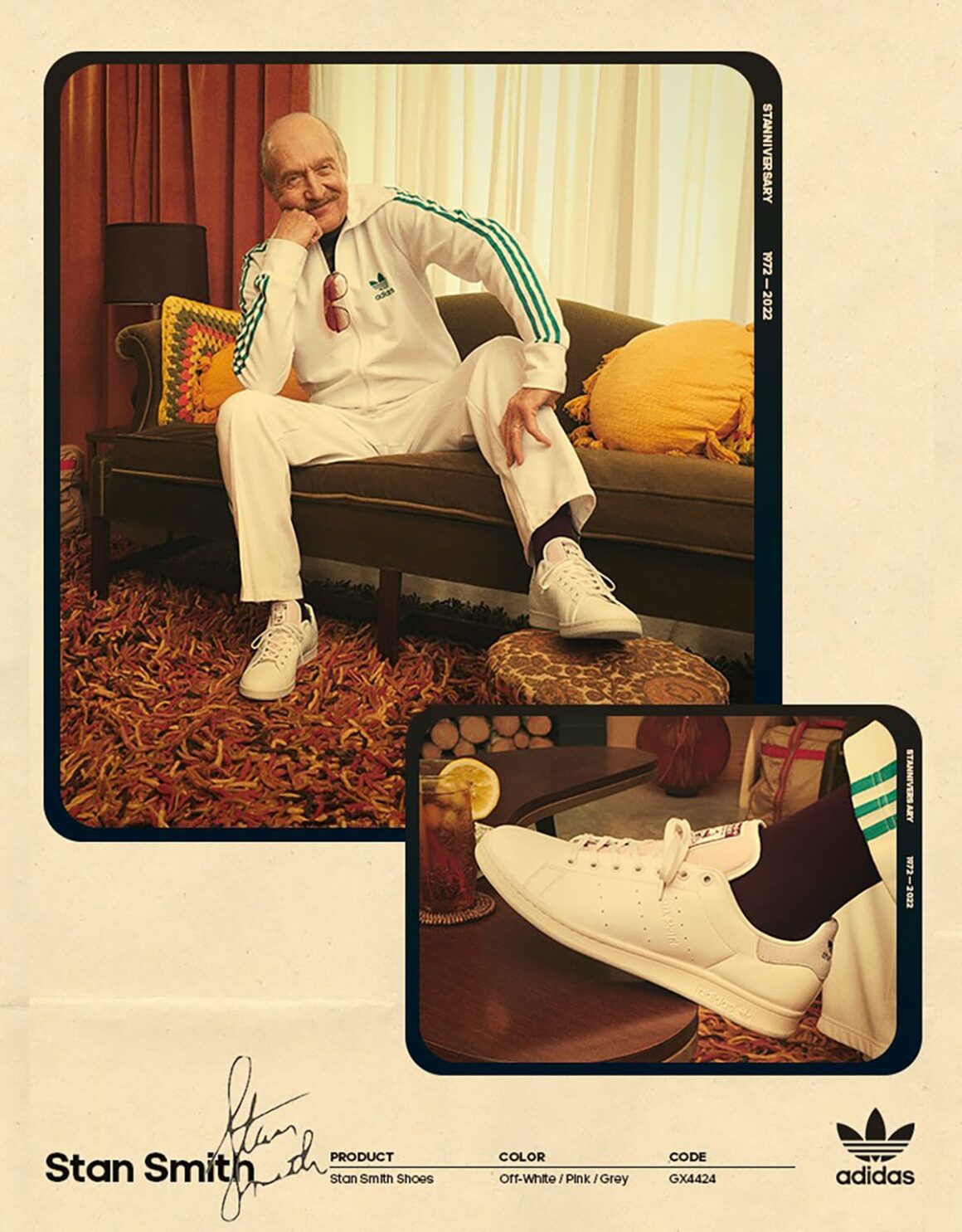 스탠 스미스 윔블던 우승 50주년 기념 adidas Stan Smith Stanniversary