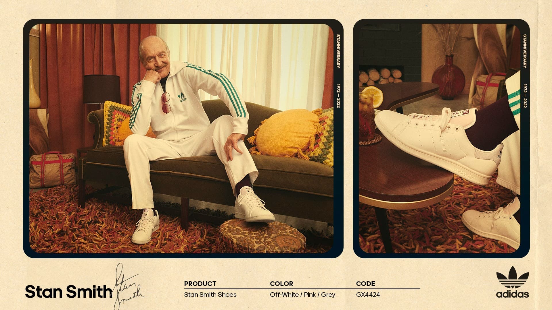 스탠 스미스 윔블던 우승 50주년 기념 adidas Stan Smith Stanniversary