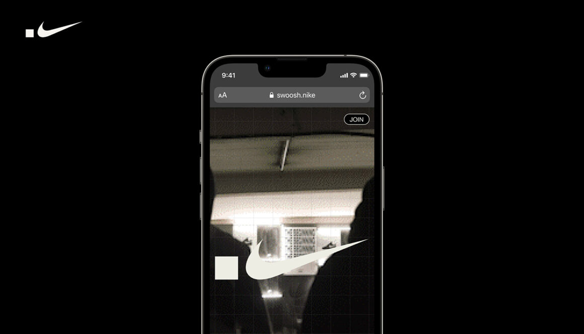 나이키 디지털 플랫폼 닷 스우시 모바일 Dot SWOOSH Mobile