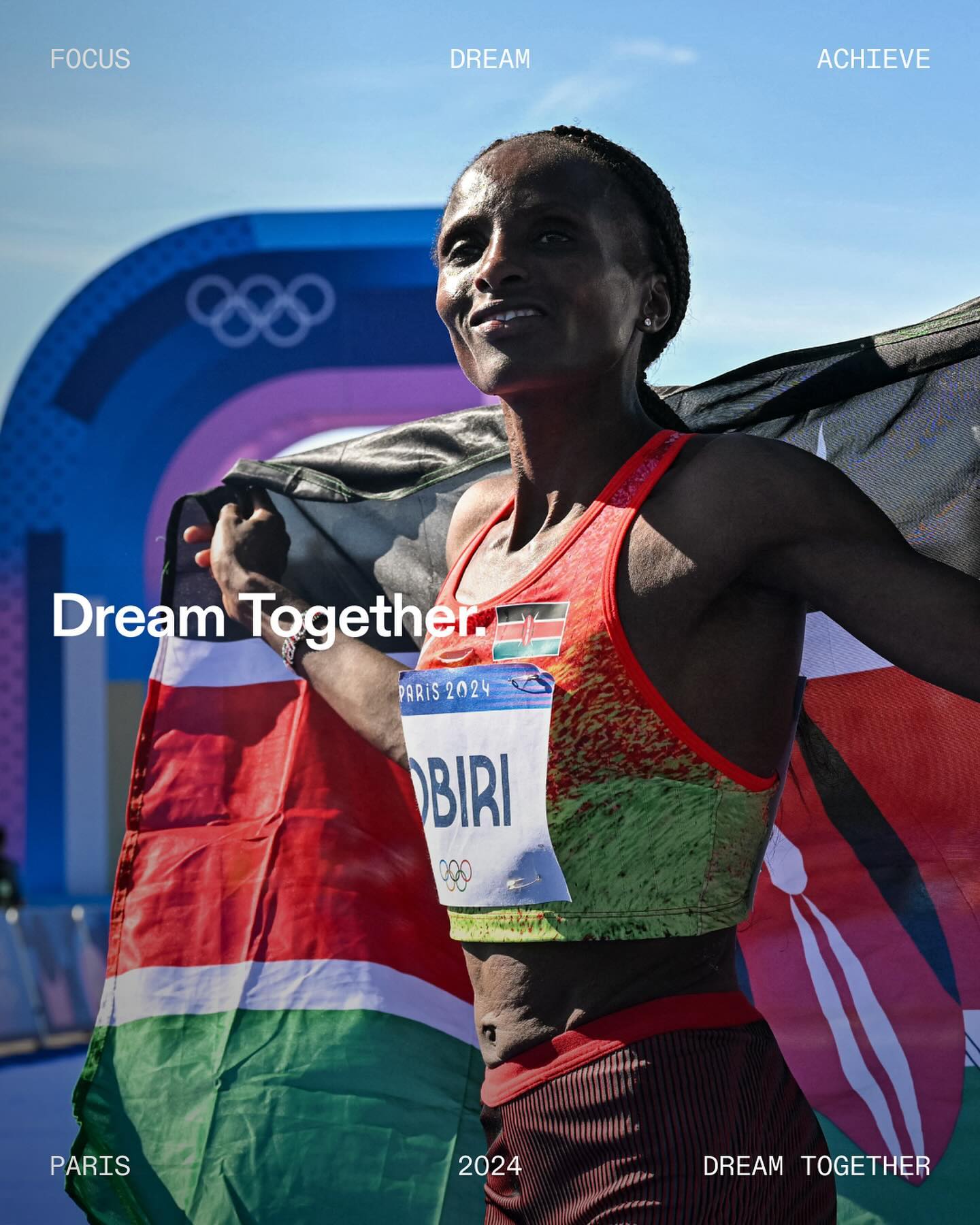 Hellen Obiri 2024 Paris Olympics Marathon Bronze Medalist